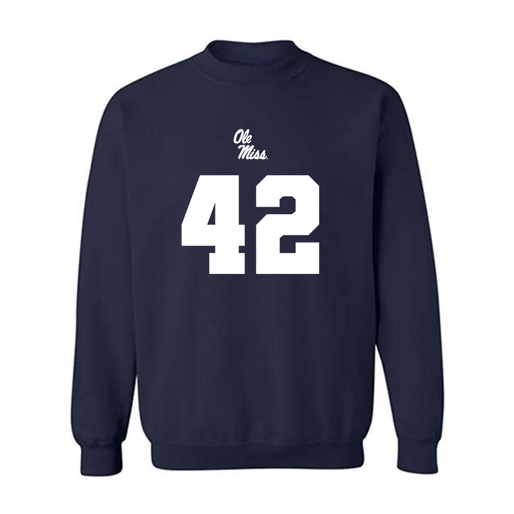 Ole Miss - NCAA Football : Bryson Walters - Replica Shersey Crewneck Sweatshirt-0