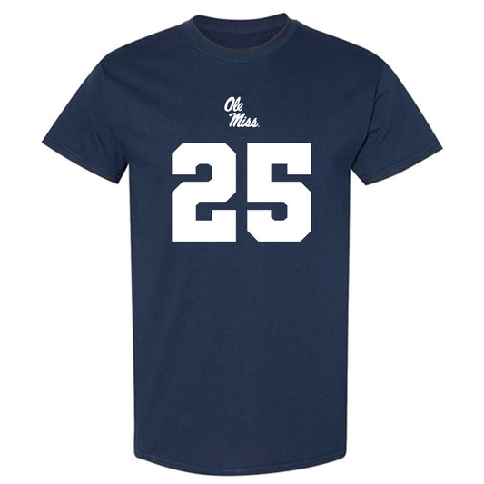 Ole Miss - NCAA Football : Maison Dunn - Replica Shersey T-Shirt-0