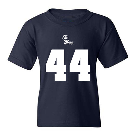 Ole Miss - NCAA Football : Andrew Jones - Replica Shersey Youth T-Shirt-0
