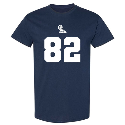 Ole Miss - NCAA Football : Joshua Pfeifer - Replica Shersey T-Shirt-0