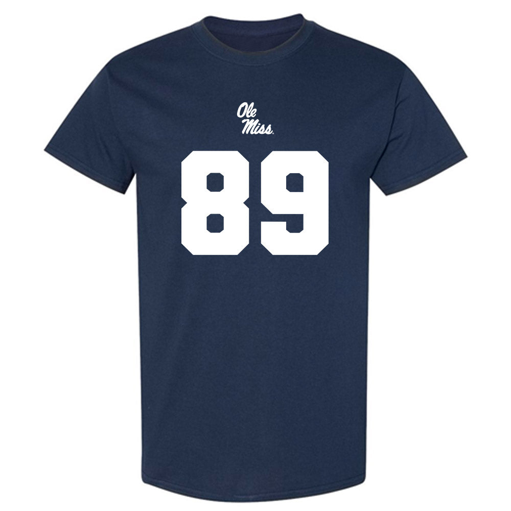 Ole Miss - NCAA Football : Mikey Baker - Replica Shersey T-Shirt-0