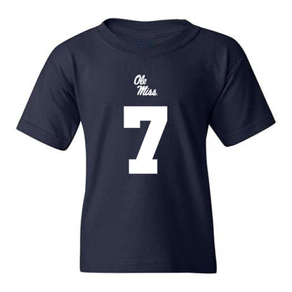 Ole Miss - NCAA Football : Traylon Ray - Replica Shersey Youth T-Shirt-0