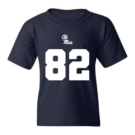 Ole Miss - NCAA Football : Joshua Pfeifer - Replica Shersey Youth T-Shirt-0