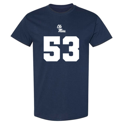Ole Miss - NCAA Football : Ford Beeker - Replica Shersey T-Shirt-0