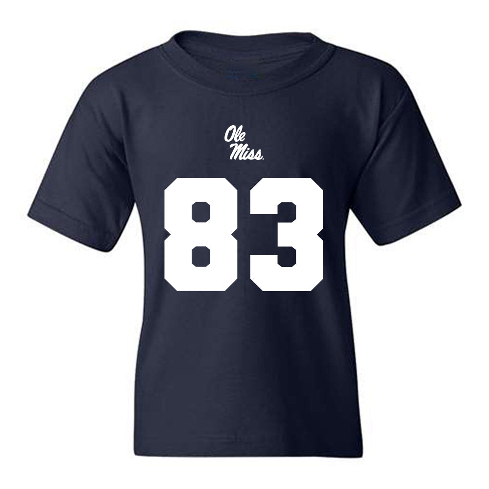 Ole Miss - NCAA Football : Levi Blount - Replica Shersey Youth T-Shirt-0