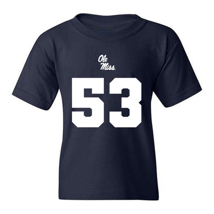 Ole Miss - NCAA Football : Trey Nightingale - Replica Shersey Youth T-Shirt-0