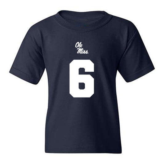 Ole Miss - NCAA Football : Trinidad Chambliss - Replica Shersey Youth T-Shirt-0