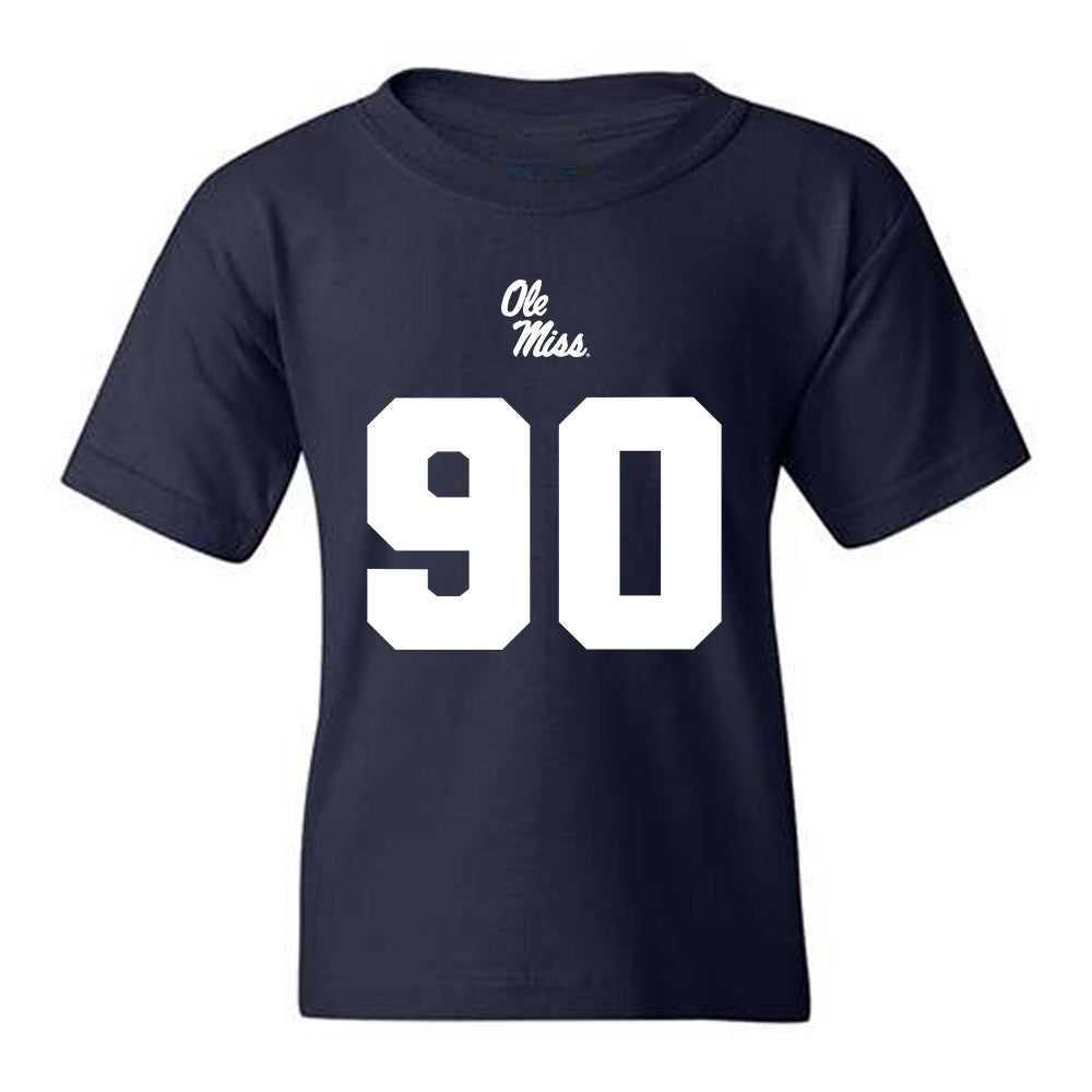 Ole Miss - NCAA Football : Jeffery Rush Jr - Replica Shersey Youth T-Shirt-0