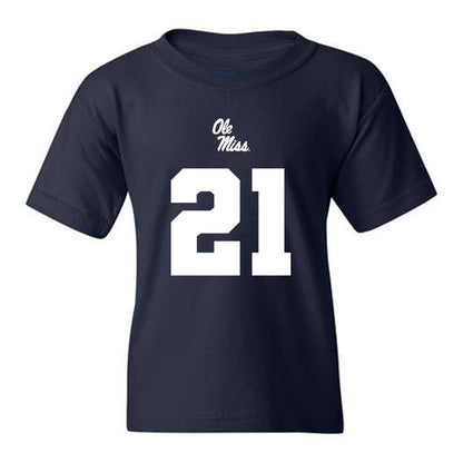 Ole Miss - NCAA Football : Daniel Demery - Youth T-Shirt