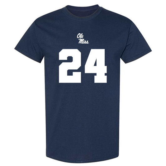 Ole Miss - NCAA Football : Andy Jaffe - Replica Shersey T-Shirt-0