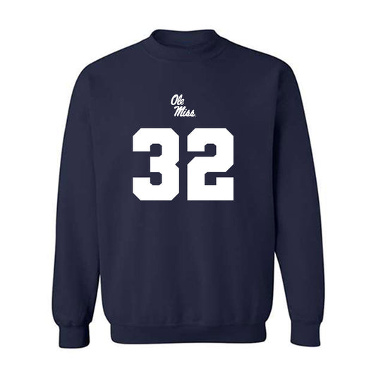 Ole Miss - NCAA Football : Chris Graves Jr. - Replica Shersey Crewneck Sweatshirt-0