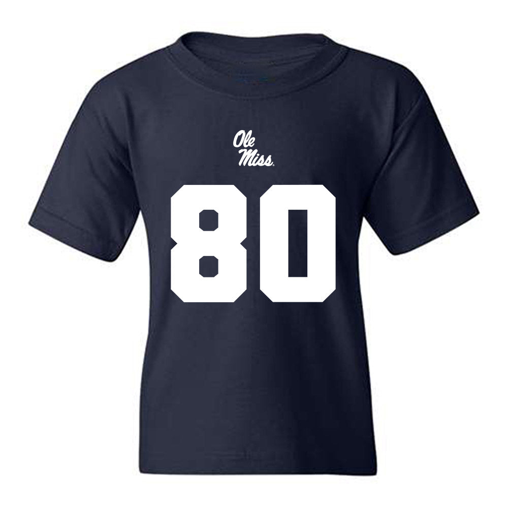 Ole Miss - NCAA Football : Hayden Bradley - Replica Shersey Youth T-Shirt-0