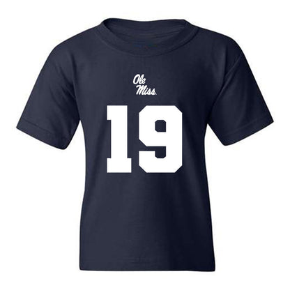 Ole Miss - NCAA Football : Cayden Lee - Youth T-Shirt Replica Shersey