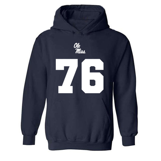 Ole Miss - NCAA Football : John Wayne Oliver - Hooded Sweatshirt