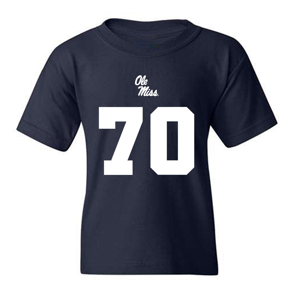 Ole Miss - NCAA Football : Devin Harper - Replica Shersey Youth T-Shirt-0