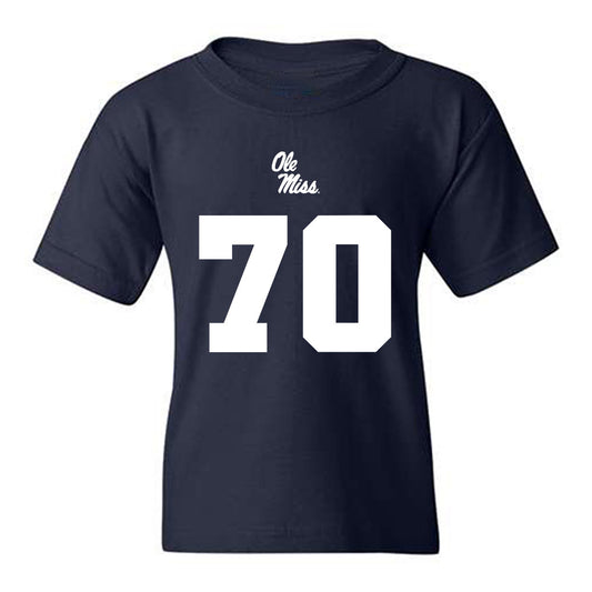 Ole Miss - NCAA Football : Devin Harper - Replica Shersey Youth T-Shirt-0