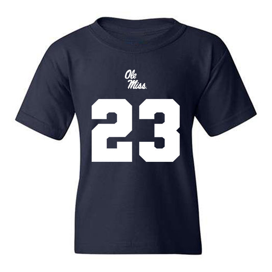 Ole Miss - NCAA Football : George Hamsley - Replica Shersey Youth T-Shirt-0