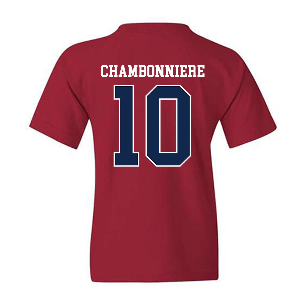 Ole Miss - NCAA Men's Tennis : Matthieu Chambonniere - Replica Shersey Youth T-Shirt-1