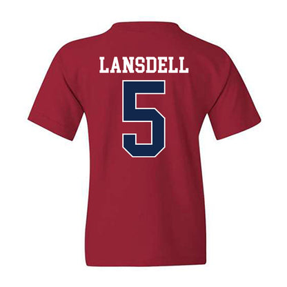 Ole Miss - NCAA Softball : Ashton Lansdell - Replica Shersey Youth T-Shirt-1