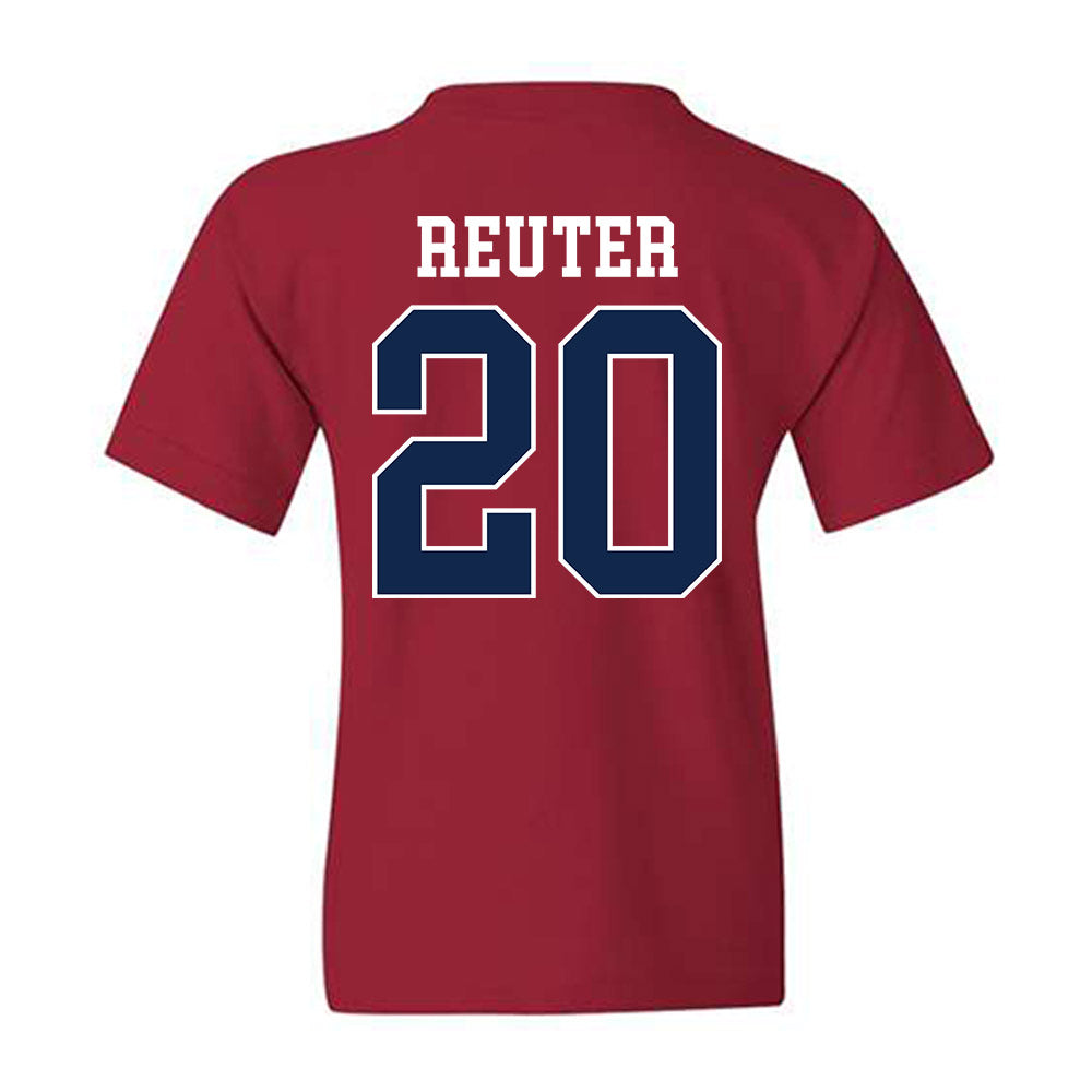 Ole Miss - NCAA Baseball : Collin Reuter - Replica Shersey Youth T-Shirt-1