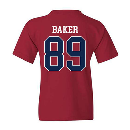 Ole Miss - NCAA Football : Mikey Baker - Replica Shersey Youth T-Shirt-1