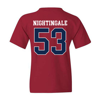 Ole Miss - NCAA Football : Trey Nightingale - Replica Shersey Youth T-Shirt-1
