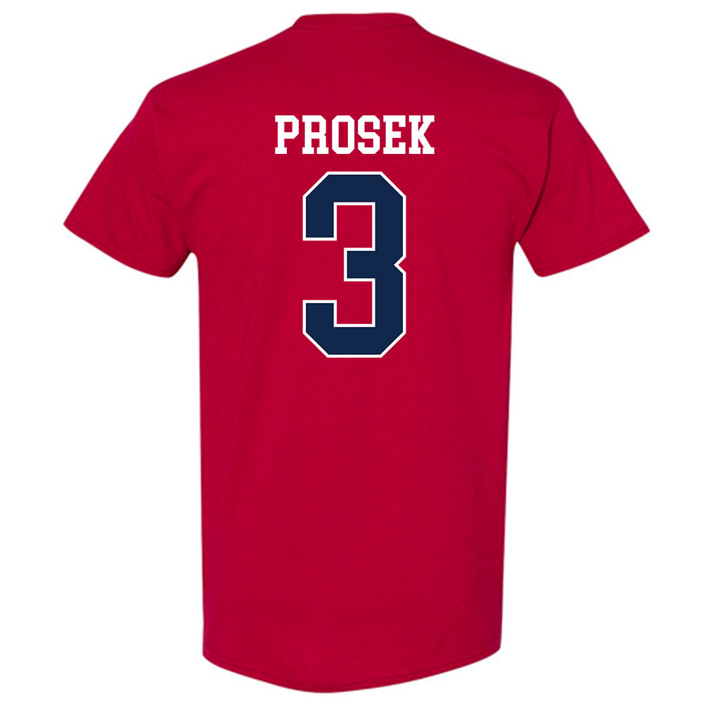 Ole Miss - NCAA Baseball : Cole Prosek - Replica Shersey T-Shirt-1