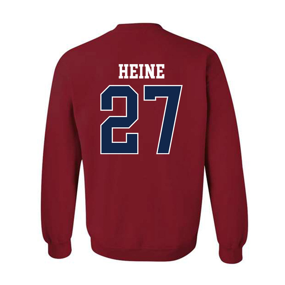 Ole Miss - NCAA Softball : Madi Heine - Replica Shersey Crewneck Sweatshirt-1