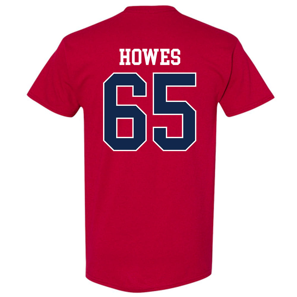 Ole Miss - NCAA Football : Connor Howes - Replica Shersey T-Shirt-1