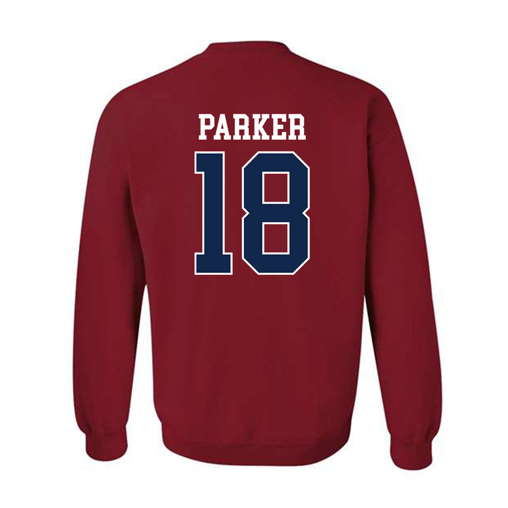 Ole Miss - NCAA Baseball : Greyson Parker - Replica Shersey Crewneck Sweatshirt-1