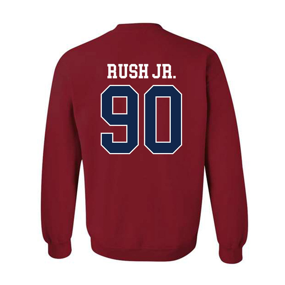 Ole Miss - NCAA Football : Jeffery Rush Jr. - Replica Shersey Crewneck Sweatshirt-1