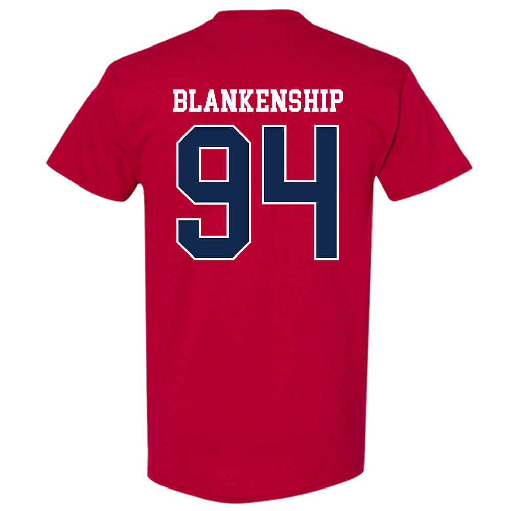 Ole Miss - NCAA Football : Caleb Blankenship - Replica Shersey T-Shirt-1