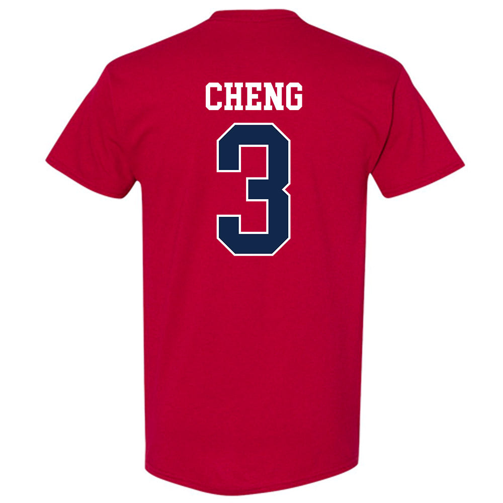 Ole Miss - NCAA Baseball : Luke Cheng - Replica Shersey T-Shirt-1