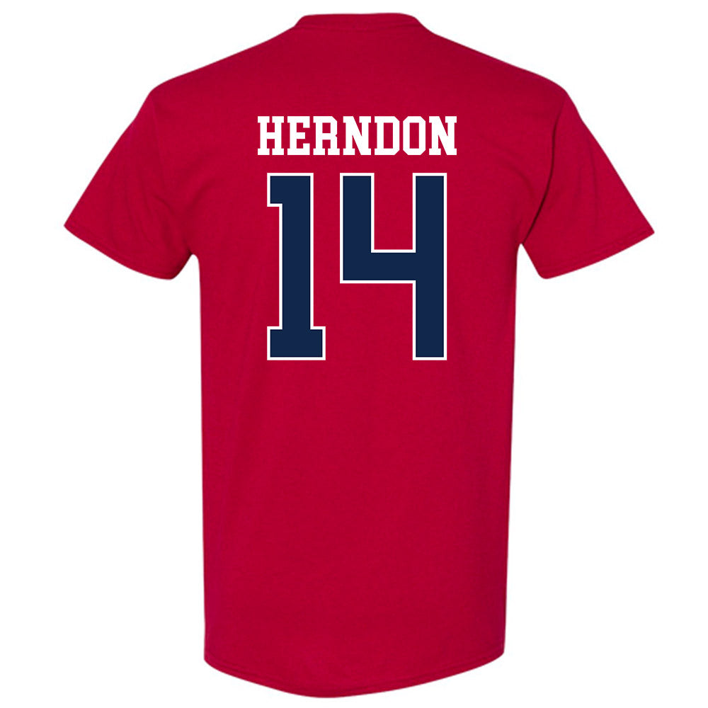 Ole Miss - NCAA Softball : Abby Herndon - Replica Shersey T-Shirt-1