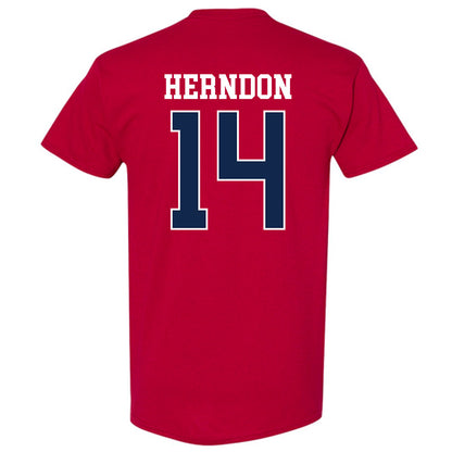 Ole Miss - NCAA Softball : Abby Herndon - Replica Shersey T-Shirt-1