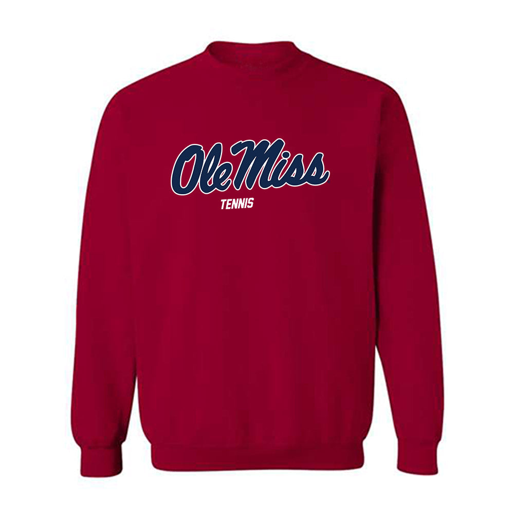 Ole Miss - NCAA Men's Tennis : Matthieu Chambonniere - Replica Shersey Crewneck Sweatshirt-0