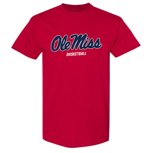 Ole Miss - NCAA Men's Basketball : Max Smith - Replica Shersey T-Shirt-0