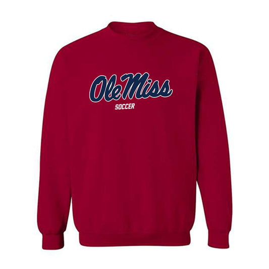 Ole Miss - NCAA Women's Soccer : Kayla Keefer - Replica Shersey Crewneck Sweatshirt-0