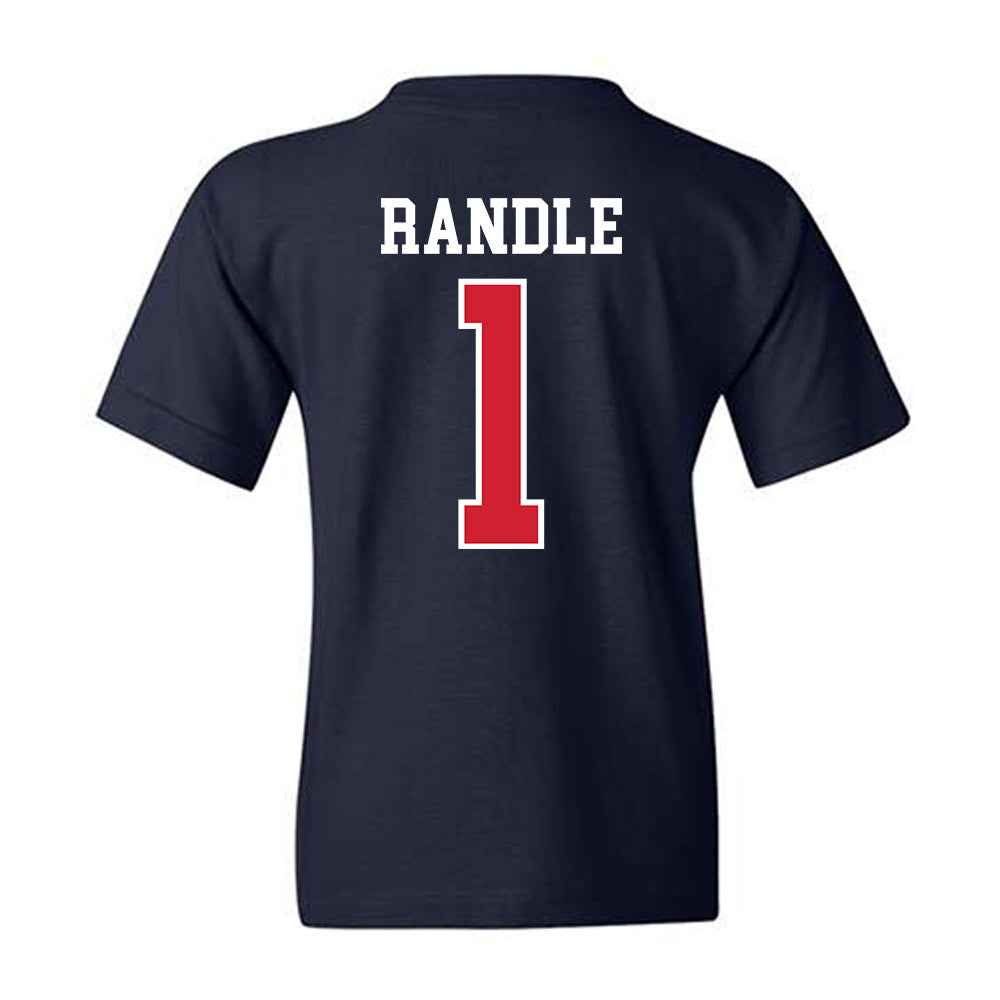Ole Miss - NCAA Baseball : Brayden Randle - Replica Shersey Youth T-Shirt-1