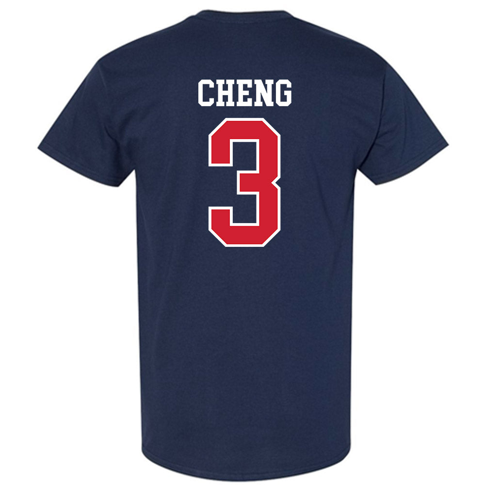 Ole Miss - NCAA Baseball : Luke Cheng - Replica Shersey T-Shirt-1