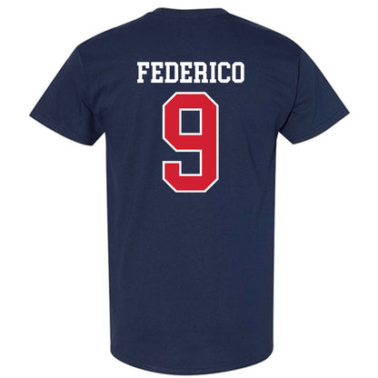 Ole Miss - NCAA Baseball : Hayden Federico - Replica Shersey T-Shirt-1