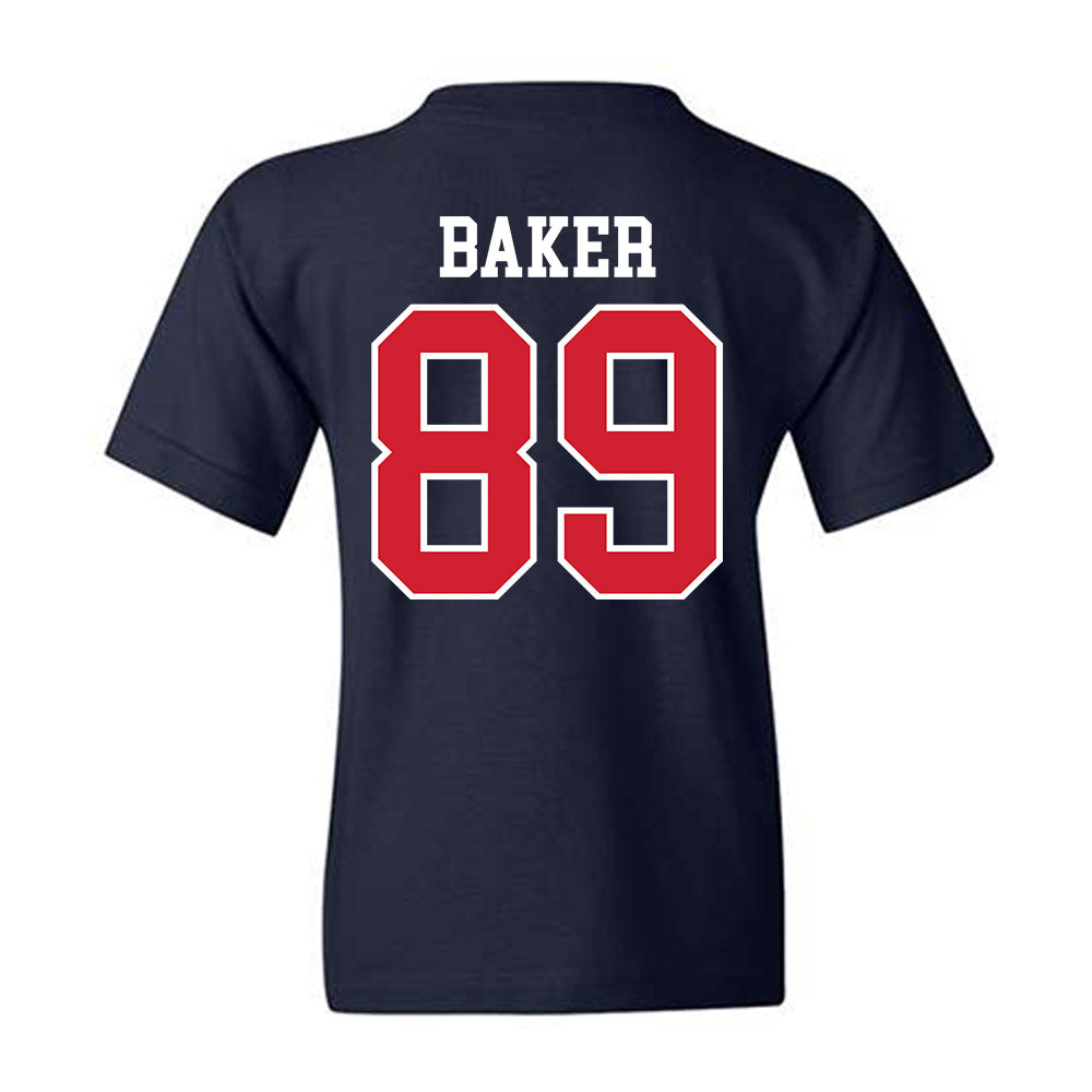 Ole Miss - NCAA Football : Mikey Baker - Replica Shersey Youth T-Shirt-1