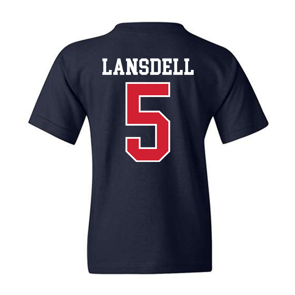 Ole Miss - NCAA Softball : Ashton Lansdell - Replica Shersey Youth T-Shirt-1