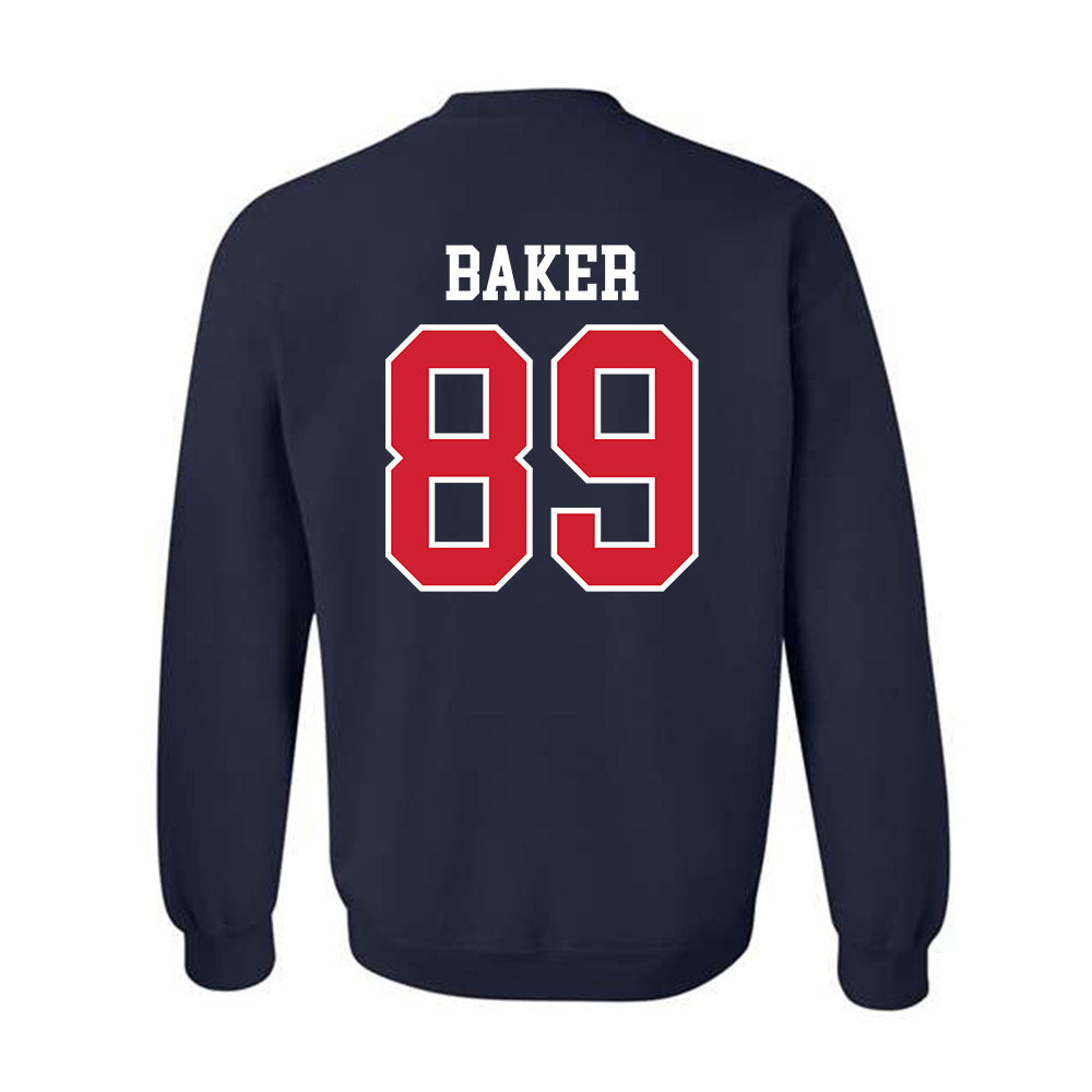Ole Miss - NCAA Football : Mikey Baker - Replica Shersey Crewneck Sweatshirt-1