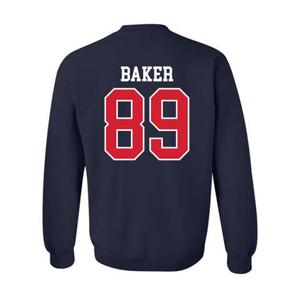 Ole Miss - NCAA Football : Mikey Baker - Replica Shersey Crewneck Sweatshirt-1