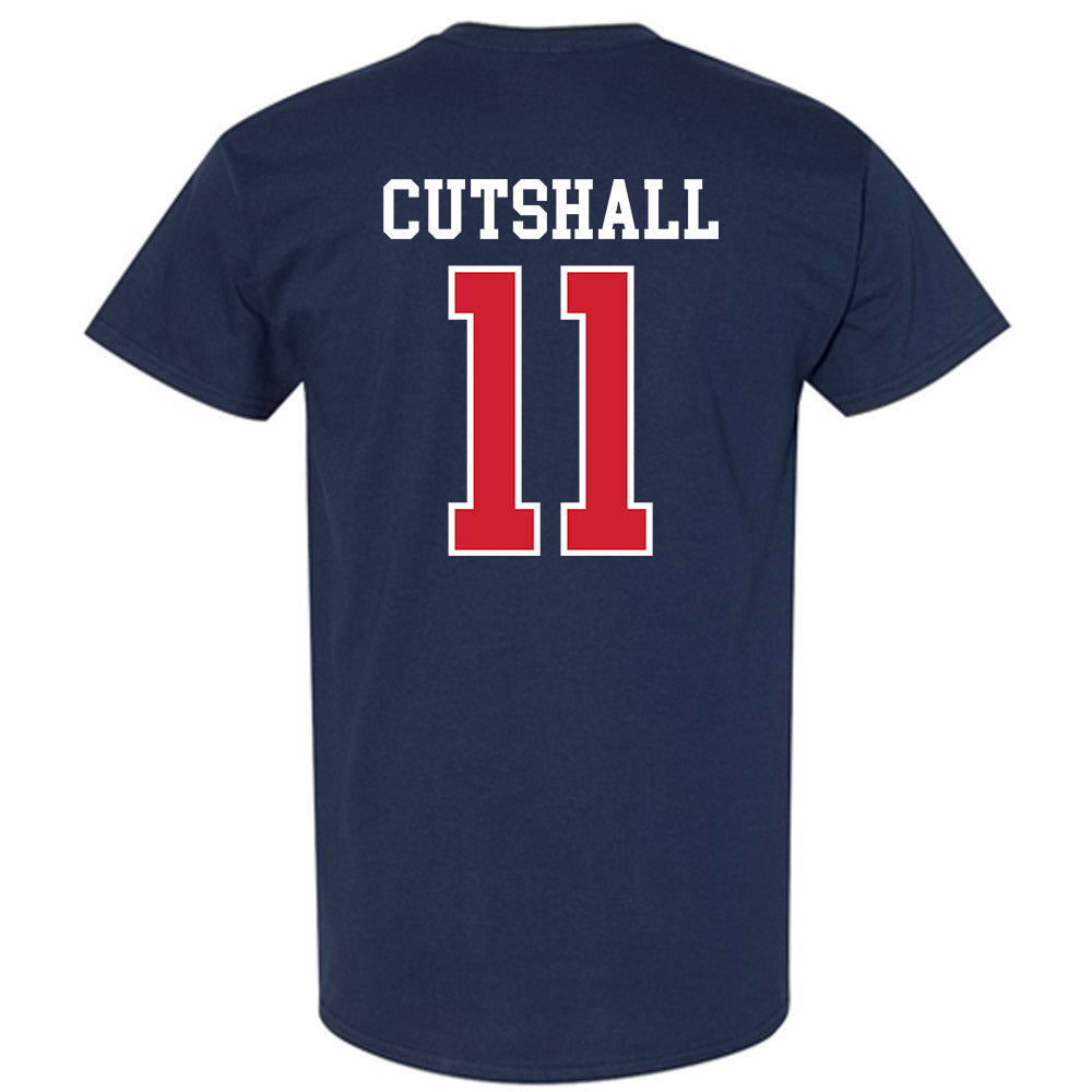 Ole Miss - NCAA Baseball : William Cutshall - Replica Shersey T-Shirt-1