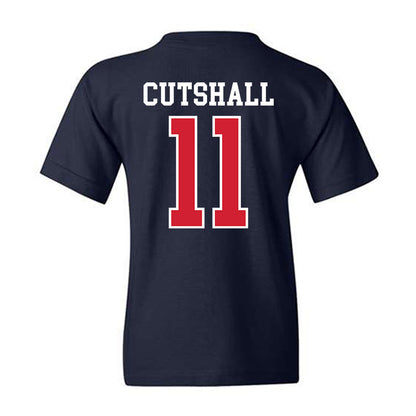 Ole Miss - NCAA Baseball : William Cutshall - Replica Shersey Youth T-Shirt-1