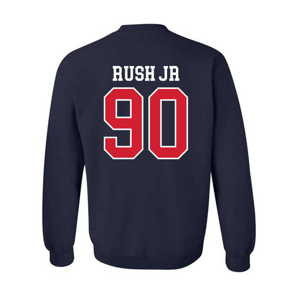 Ole Miss - NCAA Football : Jeffery Rush Jr - Replica Shersey Crewneck Sweatshirt-1