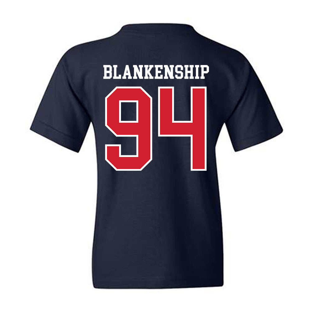 Ole Miss - NCAA Football : Caleb Blankenship - Replica Shersey Youth T-Shirt-1