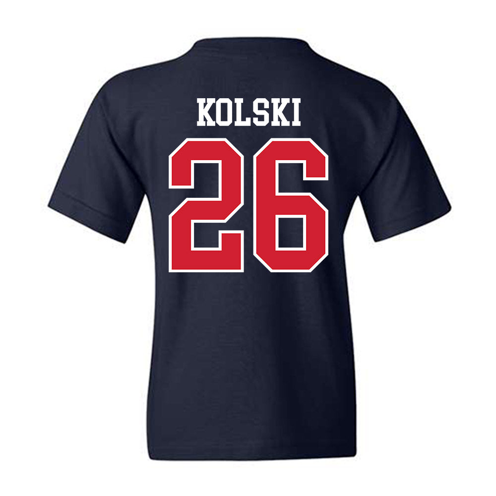 Ole Miss - NCAA Women's Soccer : Allison Kolski - Replica Shersey Youth T-Shirt-1